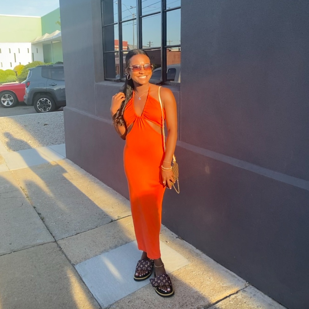 Hot & Bothered Maxi Dress